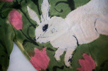 Load image into Gallery viewer, size S rabbit among the tulips longsleeve