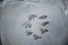 Load image into Gallery viewer, size M life cycle of a frog tee