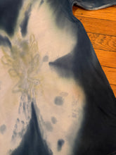 Load image into Gallery viewer, size M blue moody moth longsleeve tee