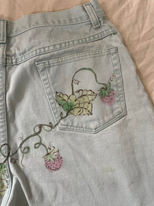 32x29 trippy garden jeans