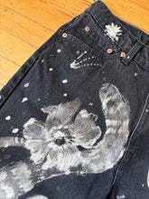 Load image into Gallery viewer, moonlit storybook scene vintage Levi&#39;s 512s