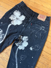 Load image into Gallery viewer, moonlit storybook scene vintage Levi&#39;s 512s