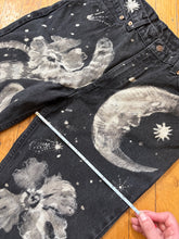 Load image into Gallery viewer, moonlit storybook scene vintage Levi&#39;s 512s